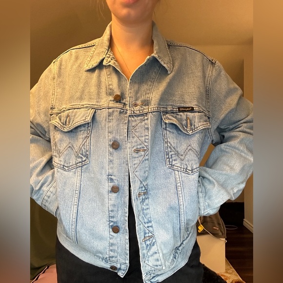 Wrangler Other - Vintage wrangler jean jacket